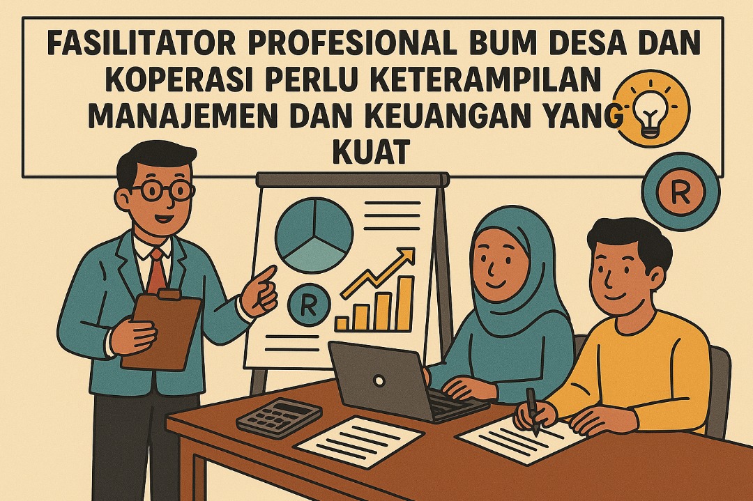 Fasilitator Profesional BUM Desa dan Koperasi Perlu Keterampilan Manajemen dan Keuangan yang Kuat